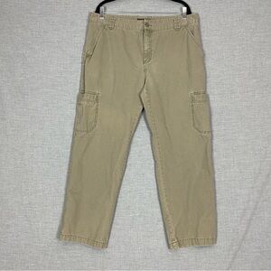 Denver Hayes Cargo Pants 100% Cotton 38X30 Beige